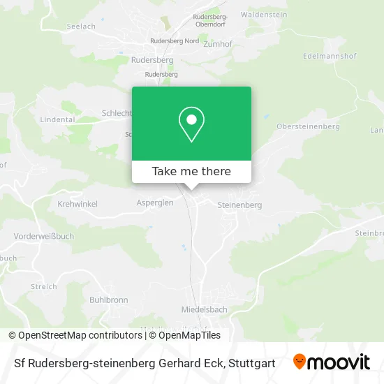 Карта Sf Rudersberg-steinenberg Gerhard Eck