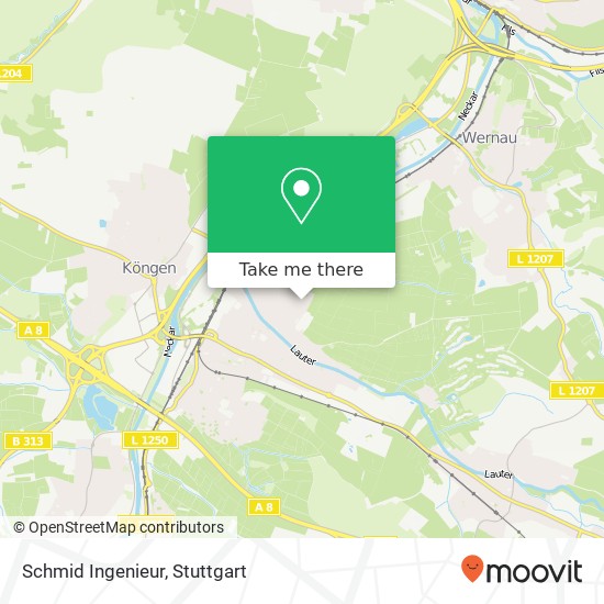 Schmid Ingenieur map