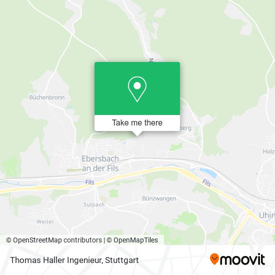Thomas Haller Ingenieur map