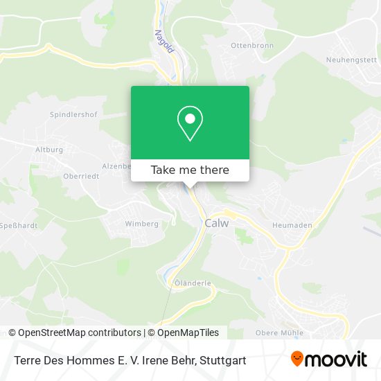 Terre Des Hommes E. V. Irene Behr map