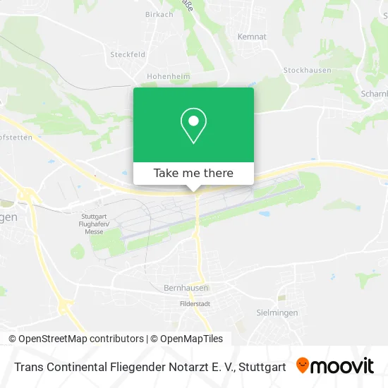 Карта Trans Continental Fliegender Notarzt E. V.