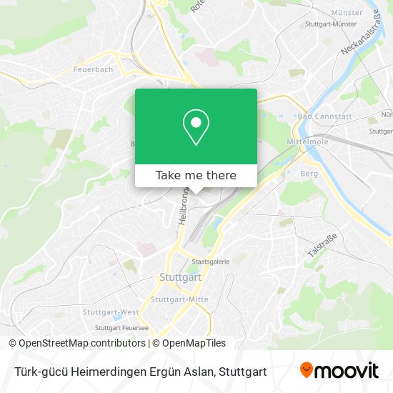 Türk-gücü Heimerdingen Ergün Aslan map