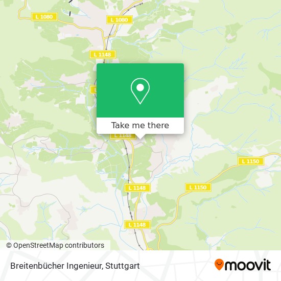 Breitenbücher Ingenieur map