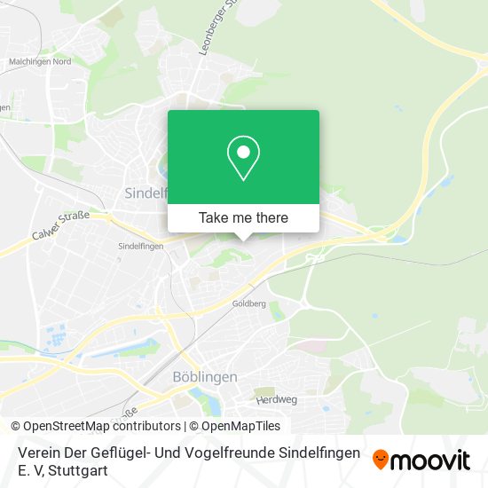 Verein Der Geflügel- Und Vogelfreunde Sindelfingen E. V map