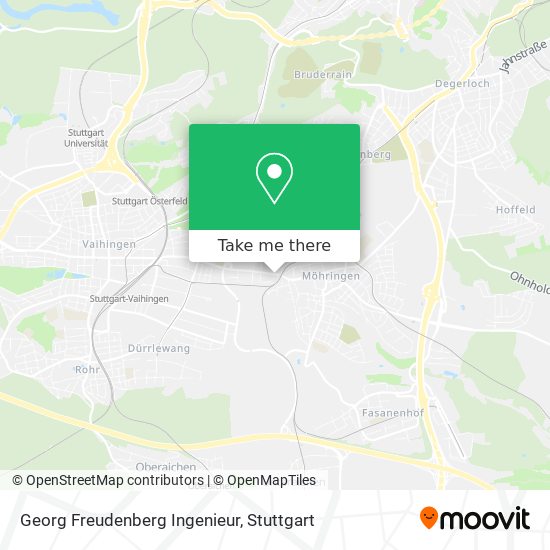 Georg Freudenberg Ingenieur map
