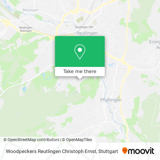 Woodpeckers Reutlingen Christoph Ernst map