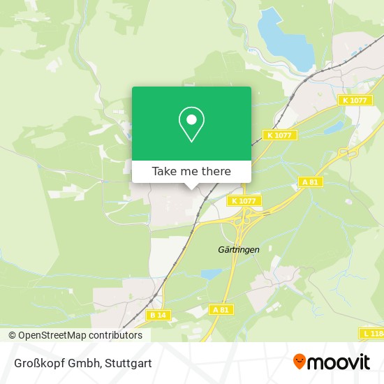 Großkopf Gmbh map