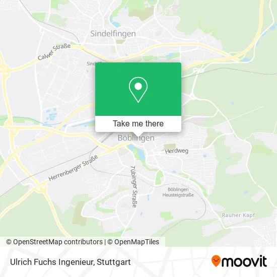 Карта Ulrich Fuchs Ingenieur
