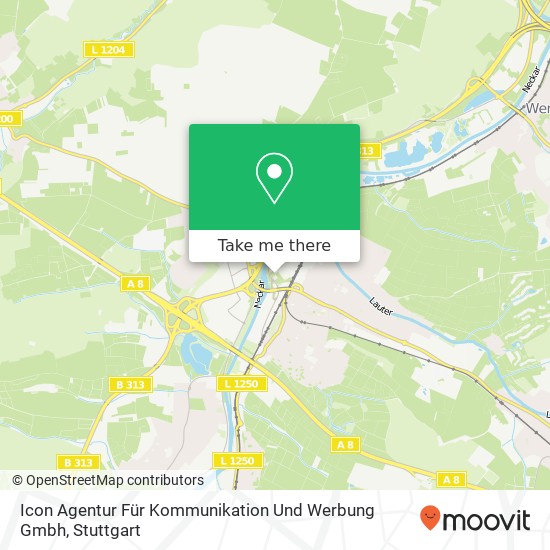 Icon Agentur Für Kommunikation Und Werbung Gmbh map