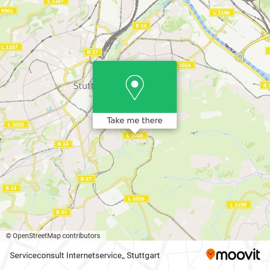 Serviceconsult Internetservice, map