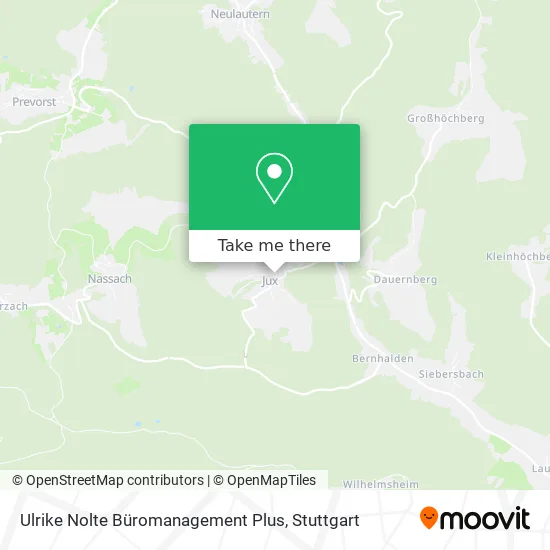 Карта Ulrike Nolte Büromanagement Plus