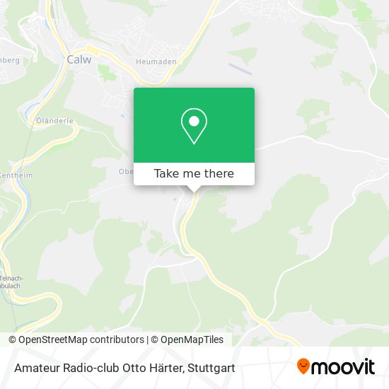Amateur Radio-club Otto Härter map