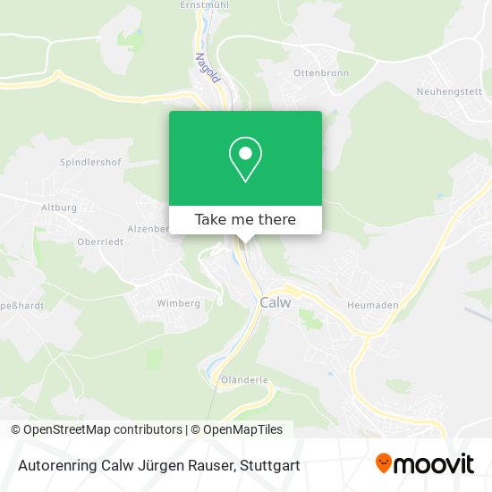 Autorenring Calw Jürgen Rauser map
