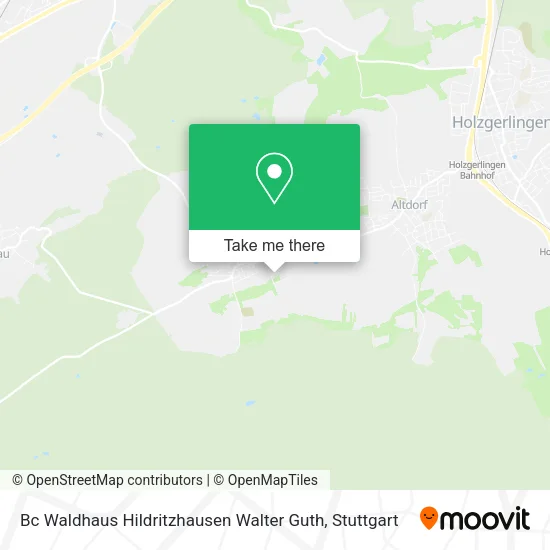 Карта Bc Waldhaus Hildritzhausen Walter Guth