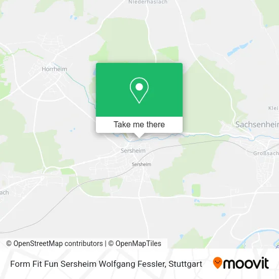 Карта Form Fit Fun Sersheim Wolfgang Fessler