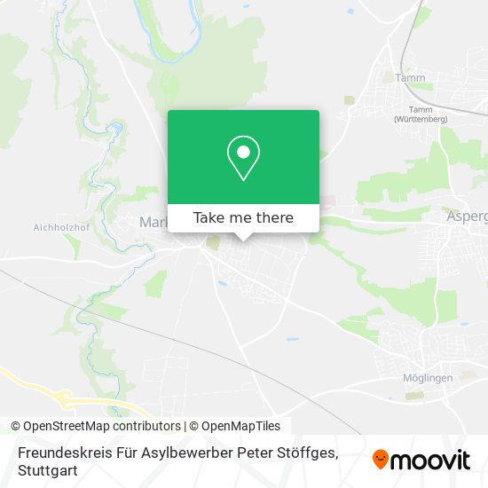 Карта Freundeskreis Für Asylbewerber Peter Stöffges