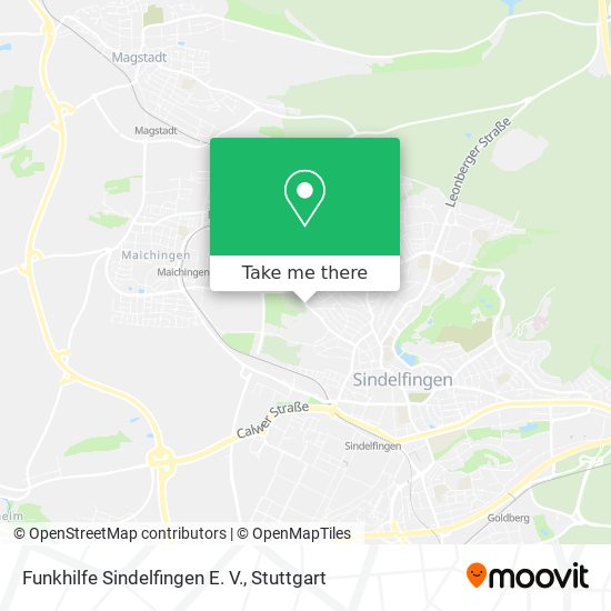 Funkhilfe Sindelfingen E. V. map