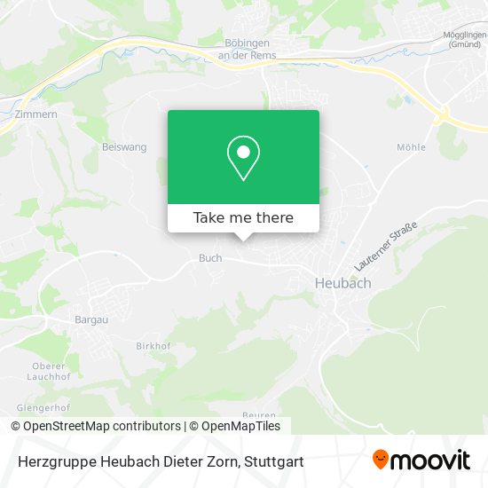 Карта Herzgruppe Heubach Dieter Zorn