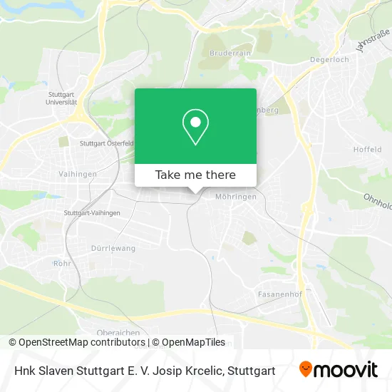 Карта Hnk Slaven Stuttgart E. V. Josip Krcelic