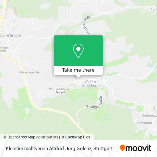 Kleintierzuchtverein Altdorf Jörg Golenz map