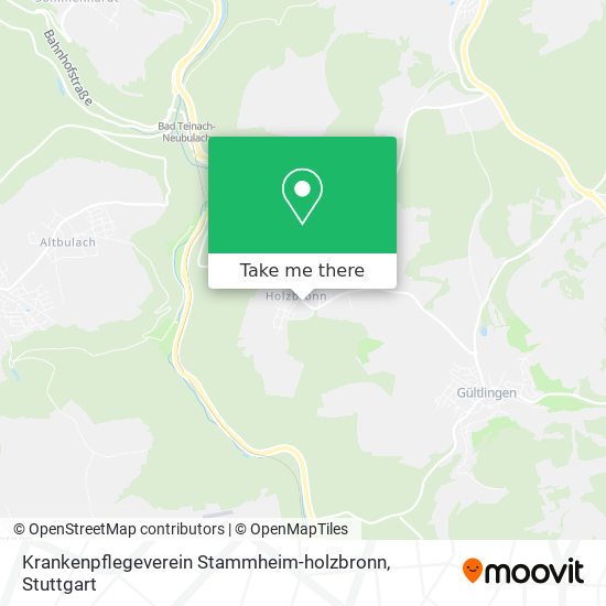 Krankenpflegeverein Stammheim-holzbronn map