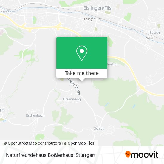 Naturfreundehaus Boßlerhaus map