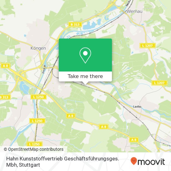 Hahn Kunststoffvertrieb Geschäftsführungsges. Mbh map