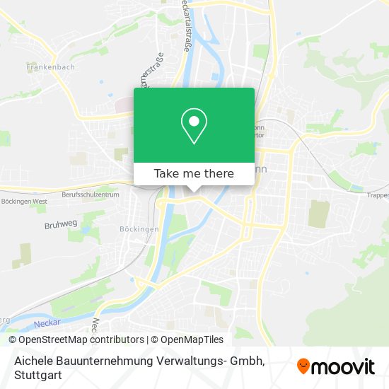 Aichele Bauunternehmung Verwaltungs- Gmbh map