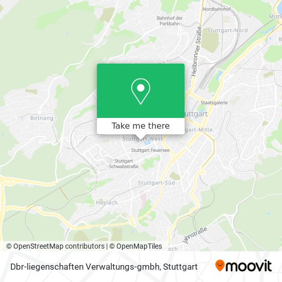 Dbr-liegenschaften Verwaltungs-gmbh map