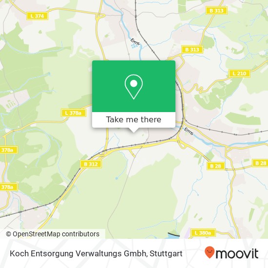 Koch Entsorgung Verwaltungs Gmbh map