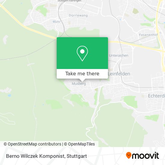 Berno Wilczek Komponist map