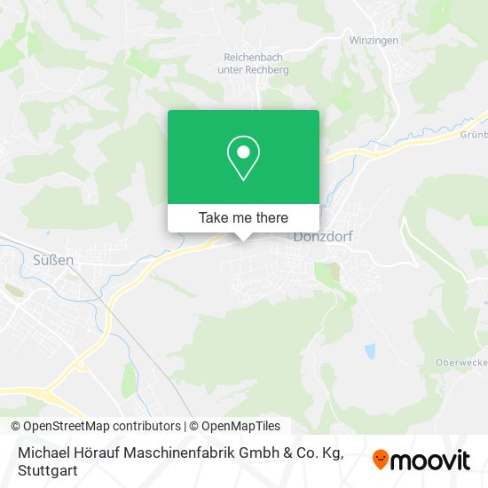 Карта Michael Hörauf Maschinenfabrik Gmbh & Co. Kg