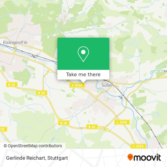 Gerlinde Reichart map