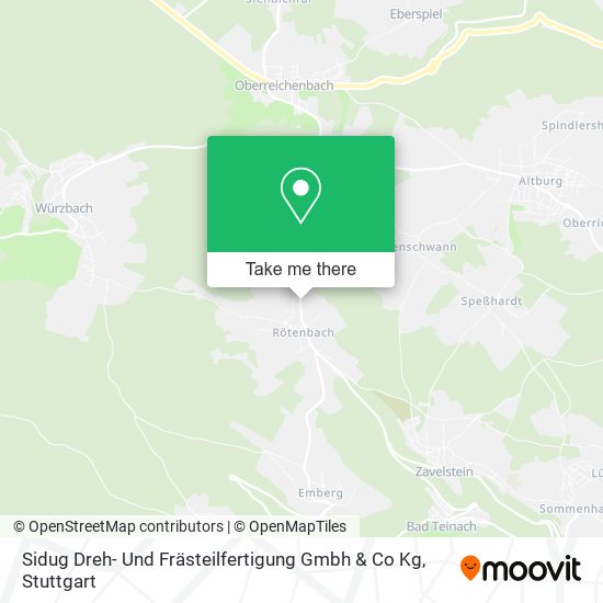 Sidug Dreh- Und Frästeilfertigung Gmbh & Co Kg map