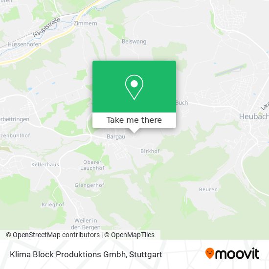 Klima Block Produktions Gmbh map