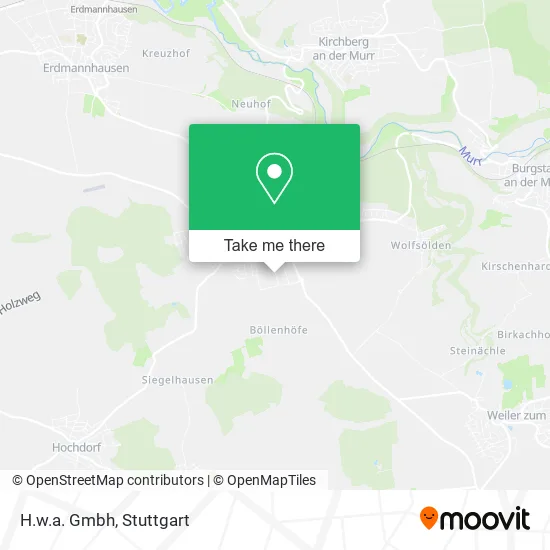 Карта H.w.a. Gmbh