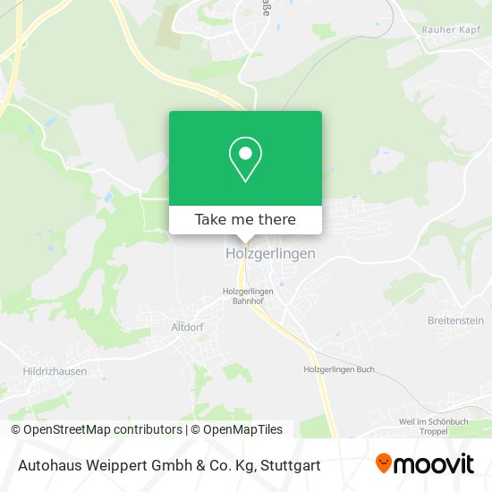 Autohaus Weippert Gmbh & Co. Kg map