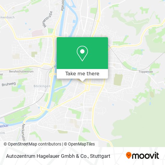 Autozentrum Hagelauer Gmbh & Co. map