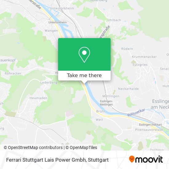 Ferrari Stuttgart Lais Power Gmbh map