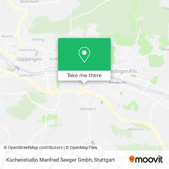 Карта Küchenstudio Manfred Seeger Gmbh