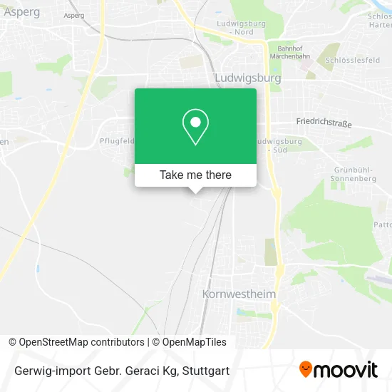 Карта Gerwig-import Gebr. Geraci Kg