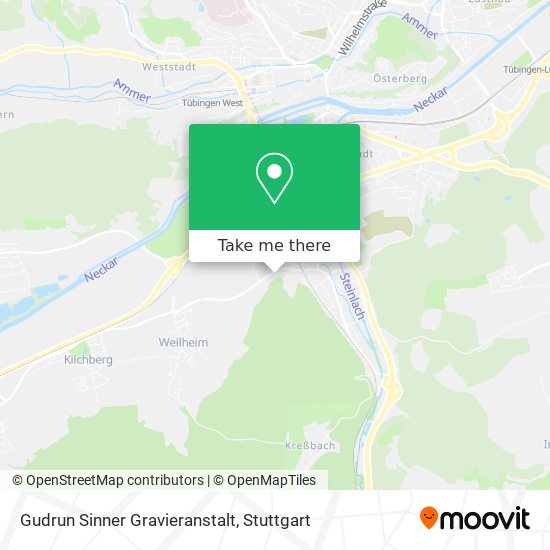 Gudrun Sinner Gravieranstalt map