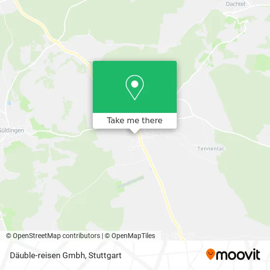 Карта Däuble-reisen Gmbh