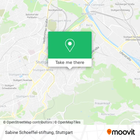 Карта Sabine Schoeffel-stiftung