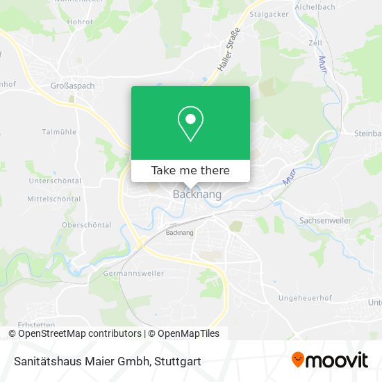 Sanitätshaus Maier Gmbh map