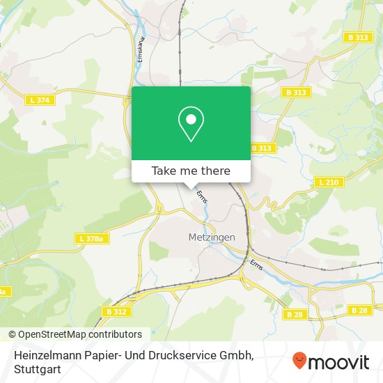 Heinzelmann Papier- Und Druckservice Gmbh map