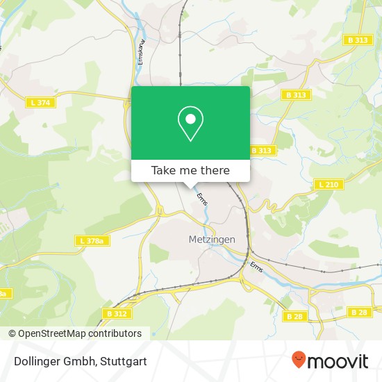 Dollinger Gmbh map