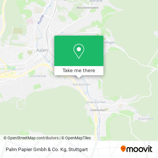 Palm Papier Gmbh & Co. Kg map