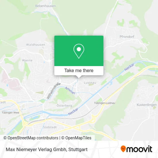 Карта Max Niemeyer Verlag Gmbh
