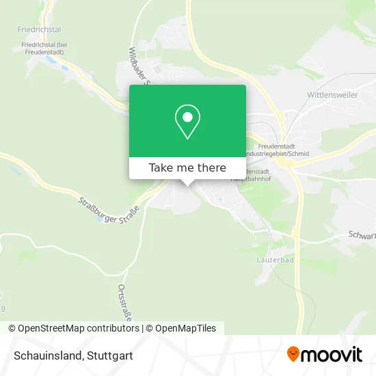 Карта Schauinsland
